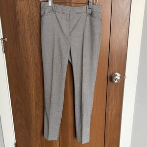 White House Black Market Gray Ankle Pants